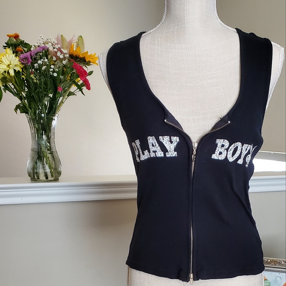 Playboy Women's Tank Retro SZ L/XL